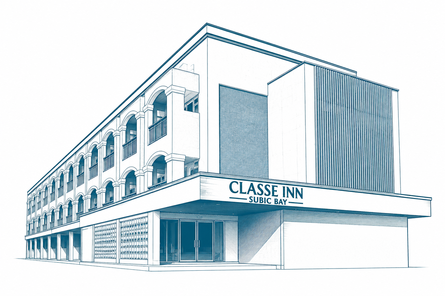 CLASSE INN SUBIC BAY building sketch